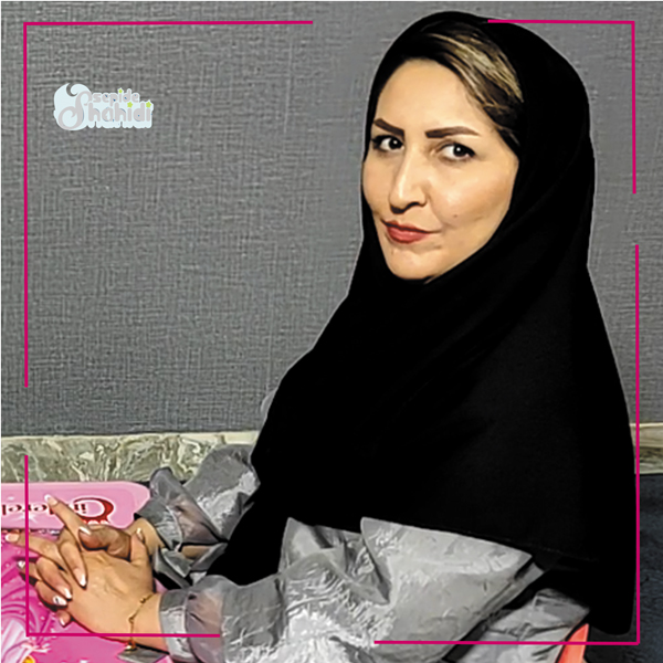 همکاری خانم کریمی باتفاق فرزند در دوره کودک مستر