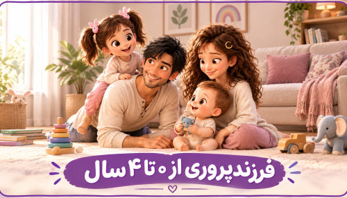 فرزند پروری ۰ تا ۴ سال