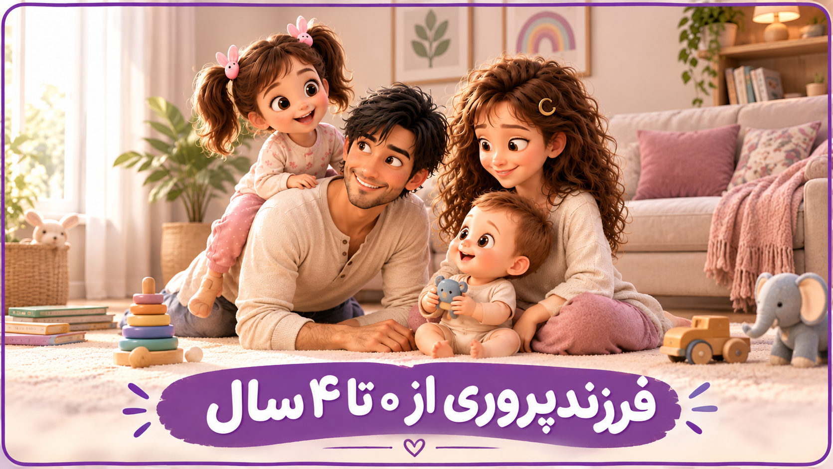 فرزند پروری ۰ تا ۴ سال